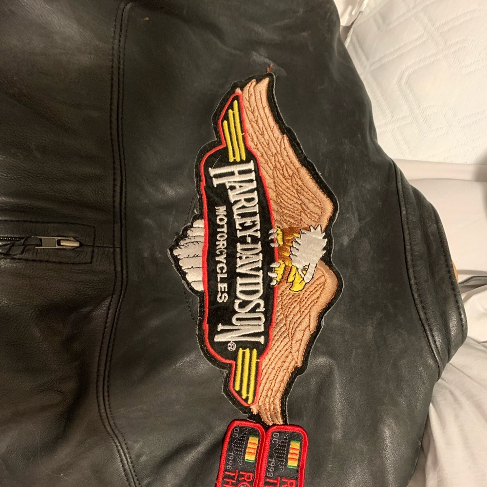 Willie G Harley Davison leather jacket